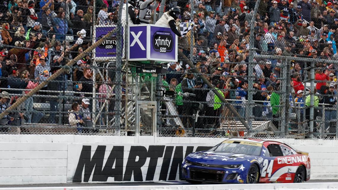 Byron Clinches NASCAR Championship 4 Spot with Martinsville Win