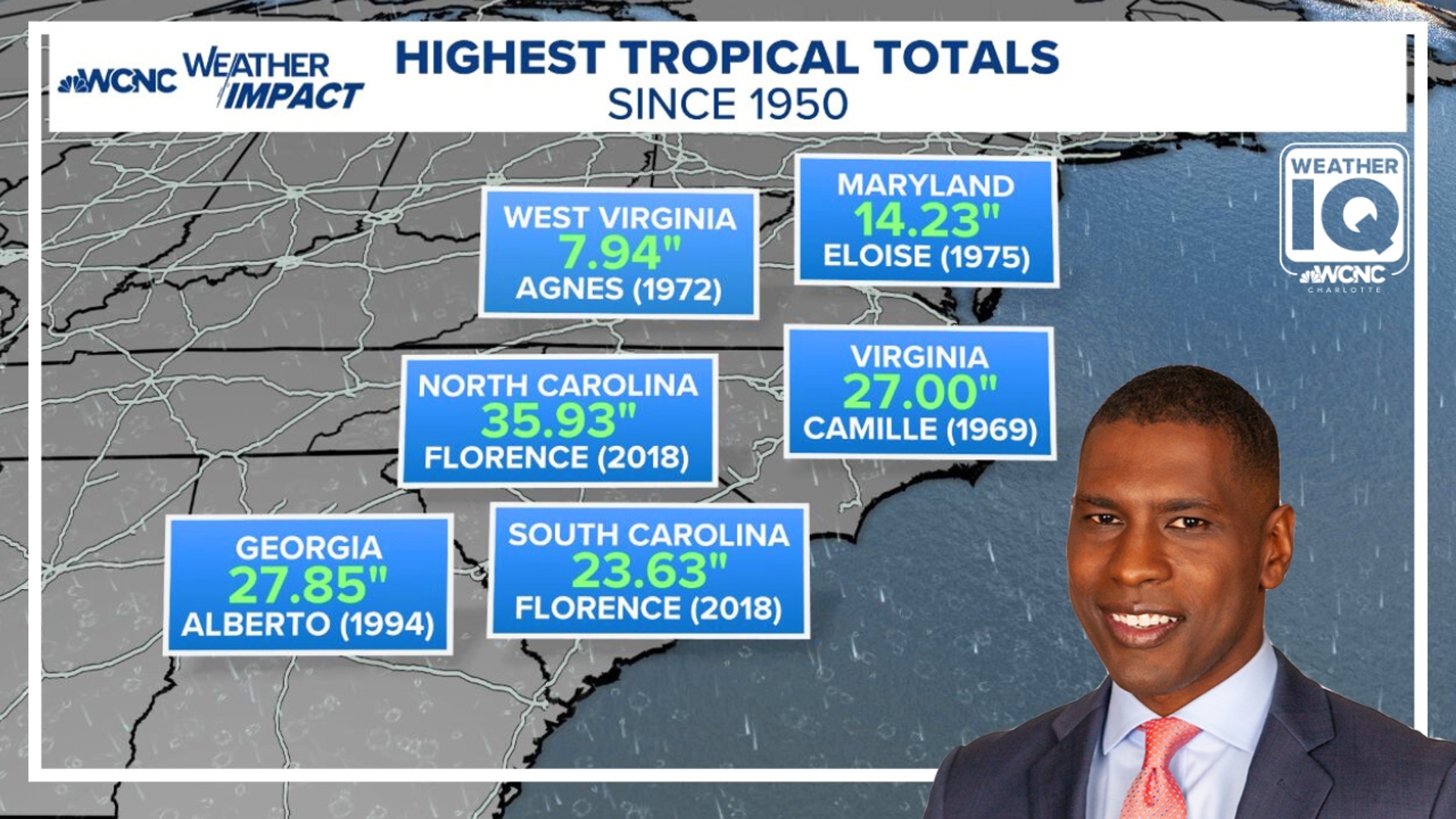 WCNC Meteorologist KJ Jacobs takes a closer look at how a storm like Debby can have a major impact on our communities.