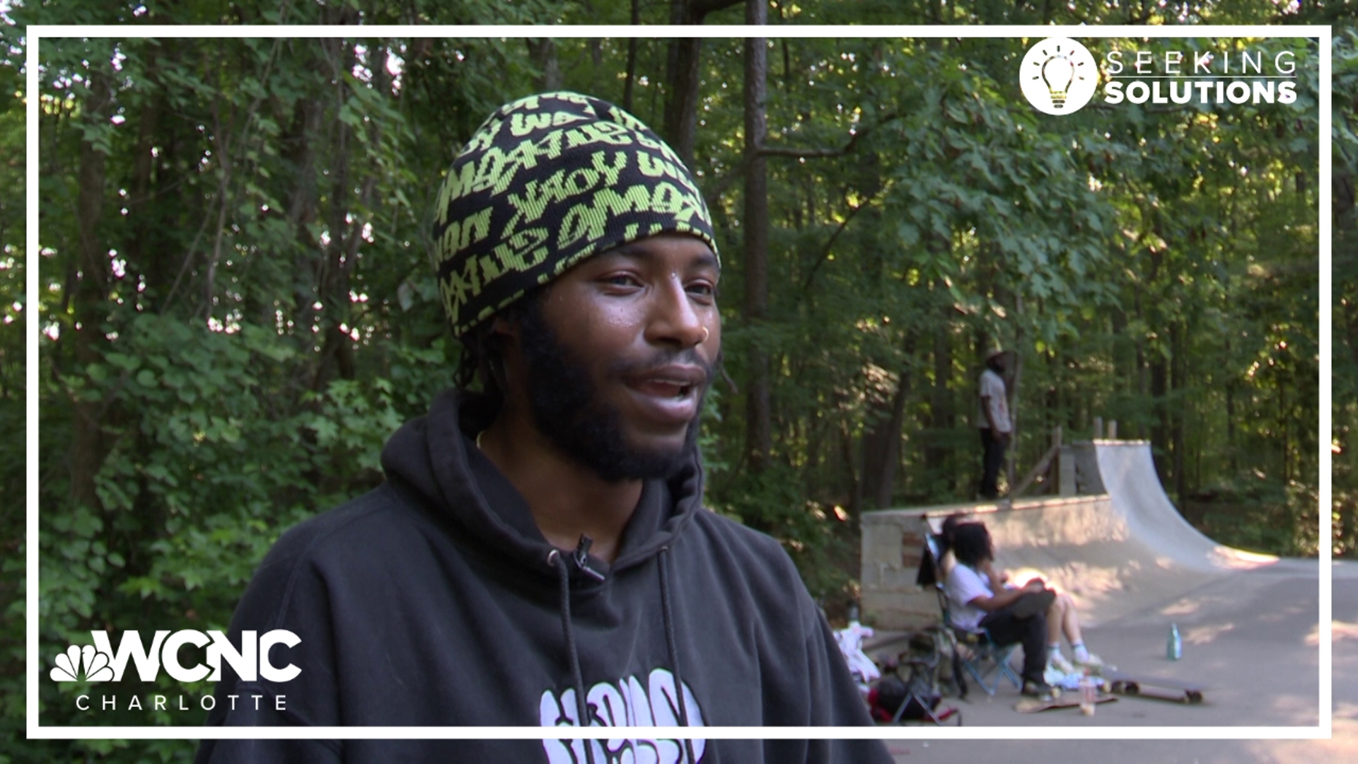 The DIY skate park, once demolished for being on private property, is now thriving in its new home at a nearby public park.