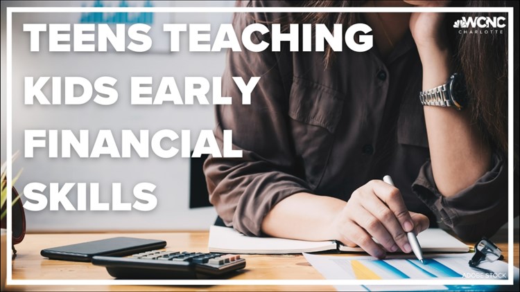 Teens teaching kids early financial skills