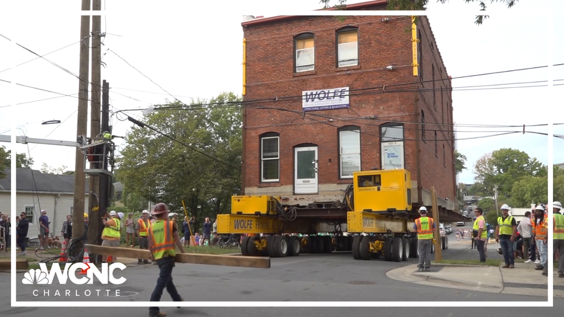 The Leeper Wyatt building in Dilworth is being relocated to save it from being demolished.