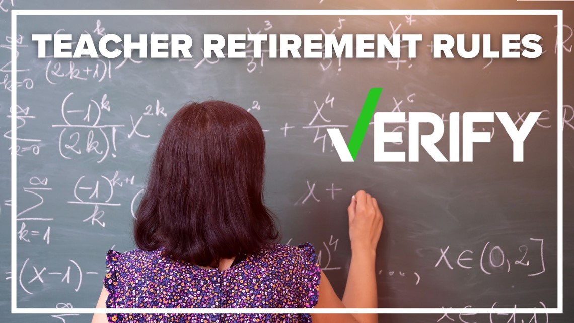 VERIFY: Can retired teachers return to NC schools without losing their pension?