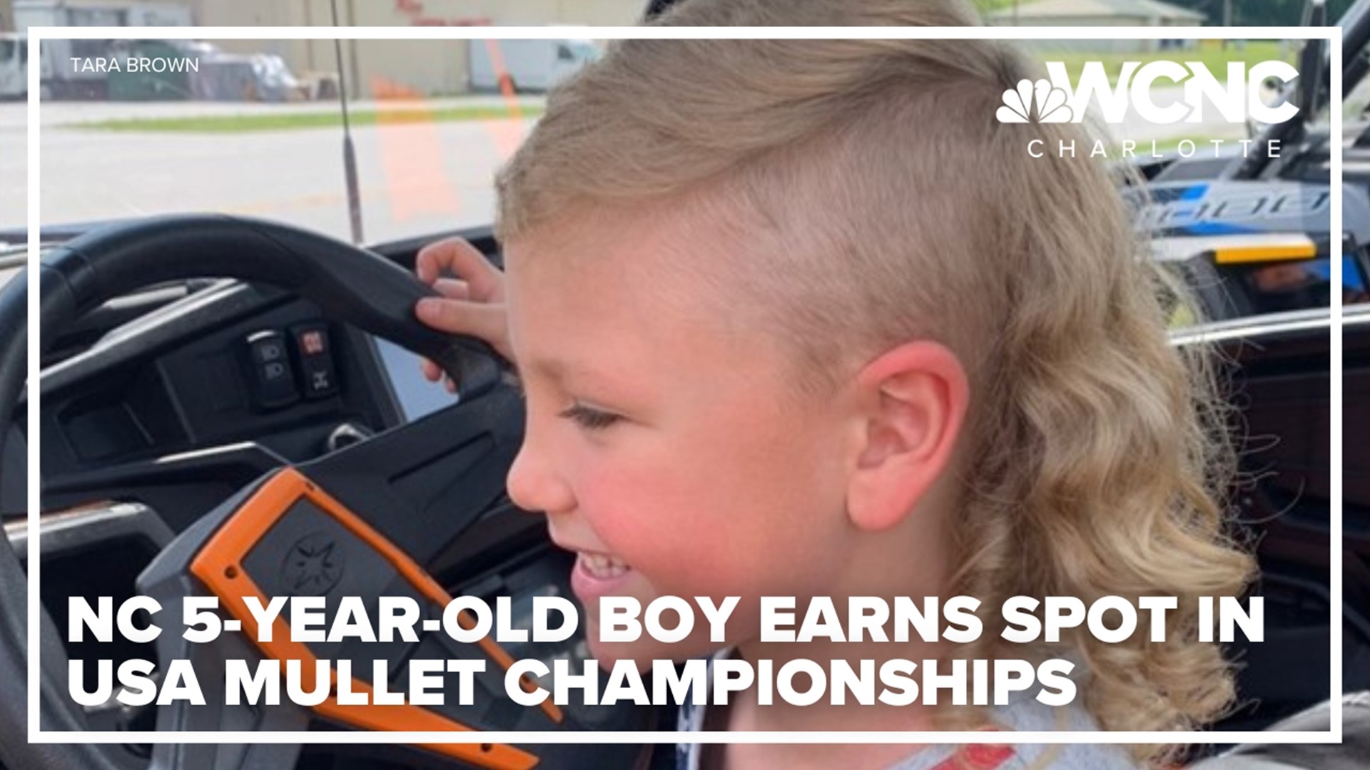 A 5-year-old in North Carolina has one of the best mullets in the country!