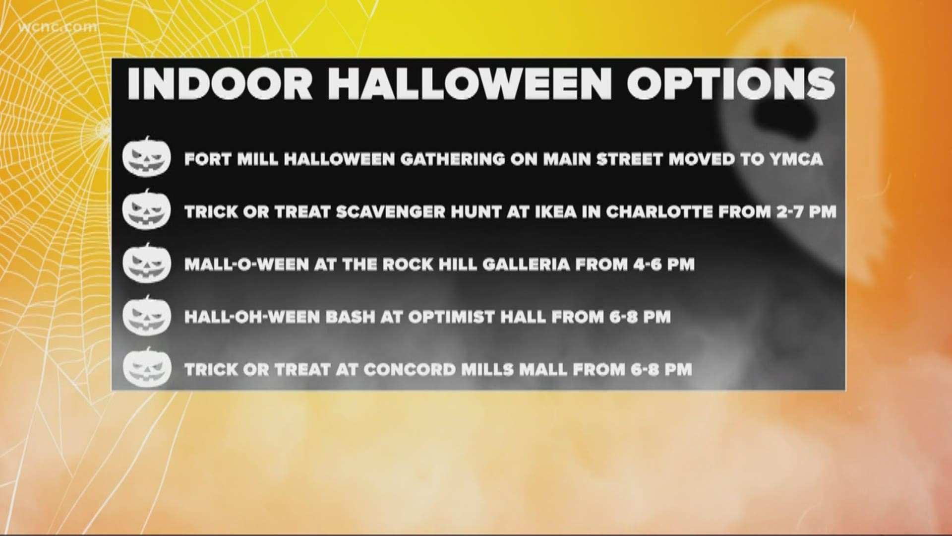 Meteorologist Iisha Scott is tracking the latest Halloween forecast, as well as some indoor options for families.