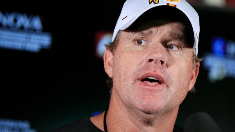 AP source: Panthers interview Jay Gruden, 3 others for OC