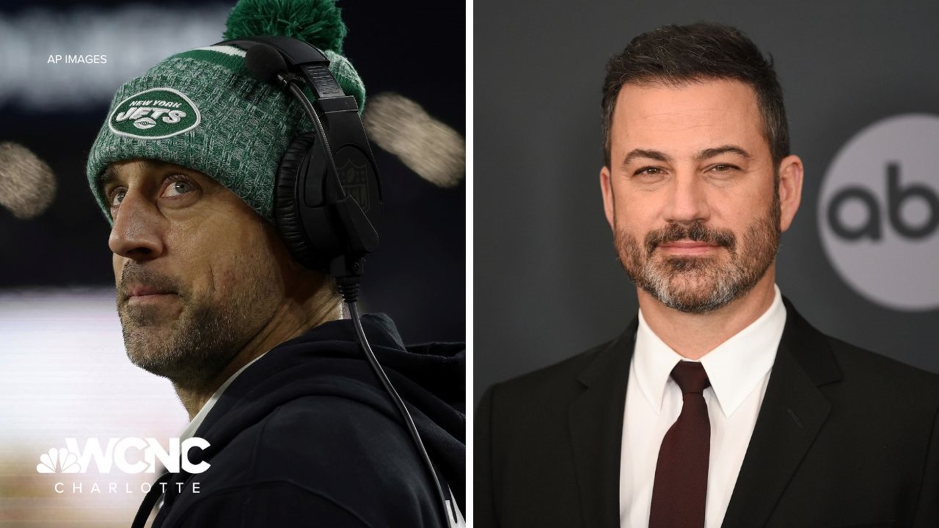 New York Jets quarterback Aaron Rodgers made waves this week when he said comedian Jimmy Kimmel would be on the list of names associated with Jeffrey Epstein.