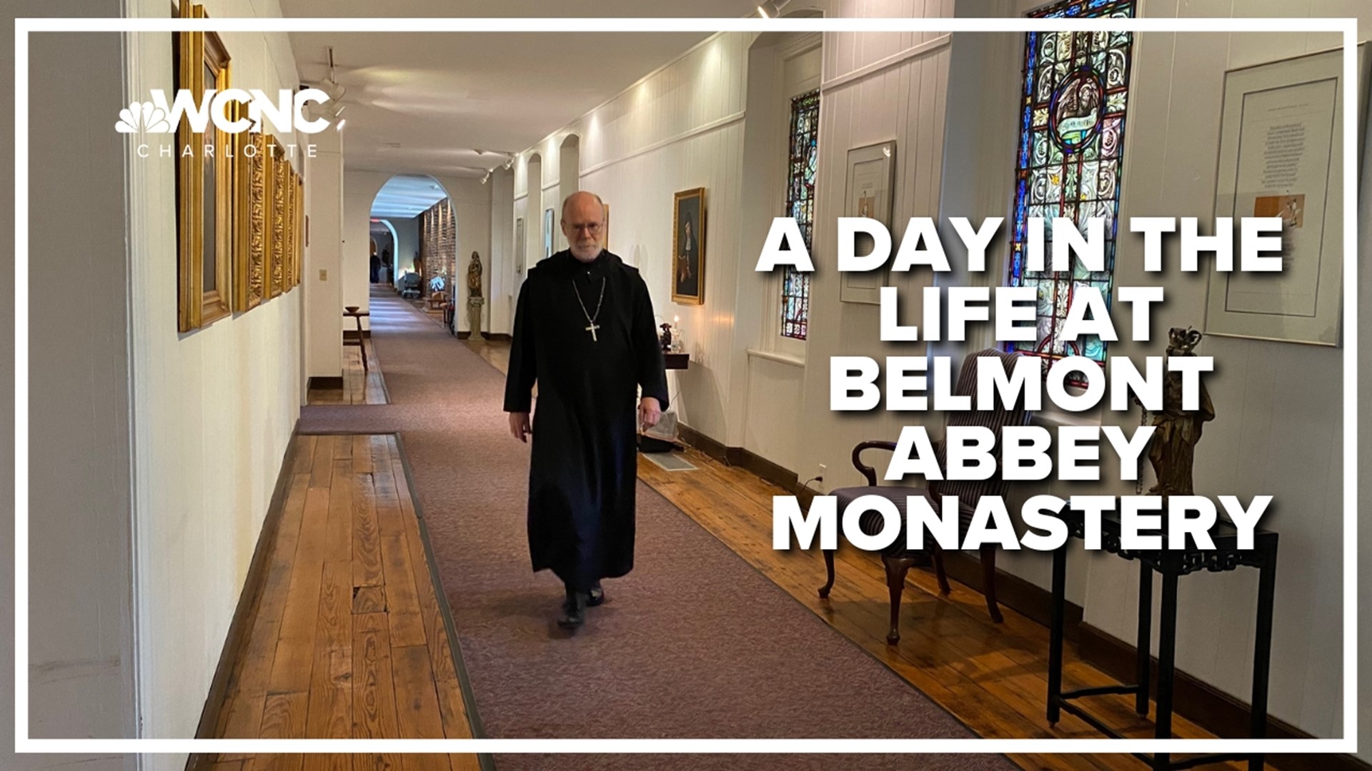 Monks offer an inside look at a day in the life at Belmont Abbey Monastery.