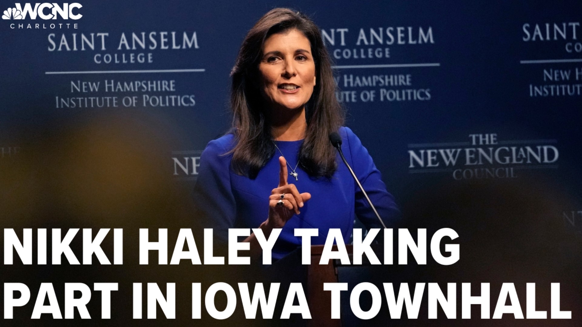 The former South Carolina governor took questions from the Iowans who could help decide whether or not she takes on President Joe Biden in 2024.