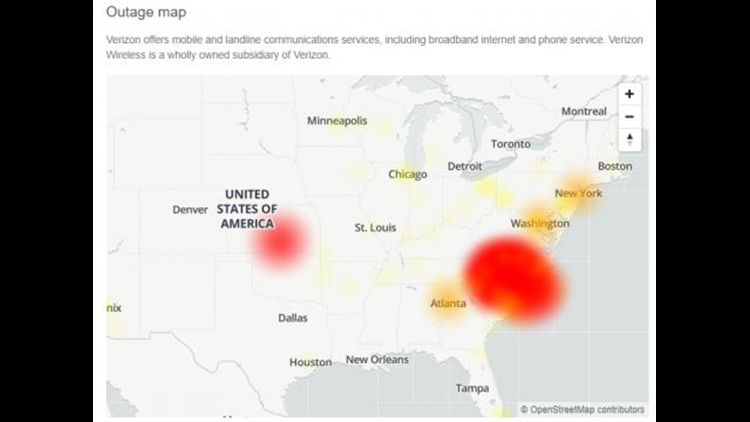 Widespread Verizon Outage Impacts Charlotte | Wcnc.com