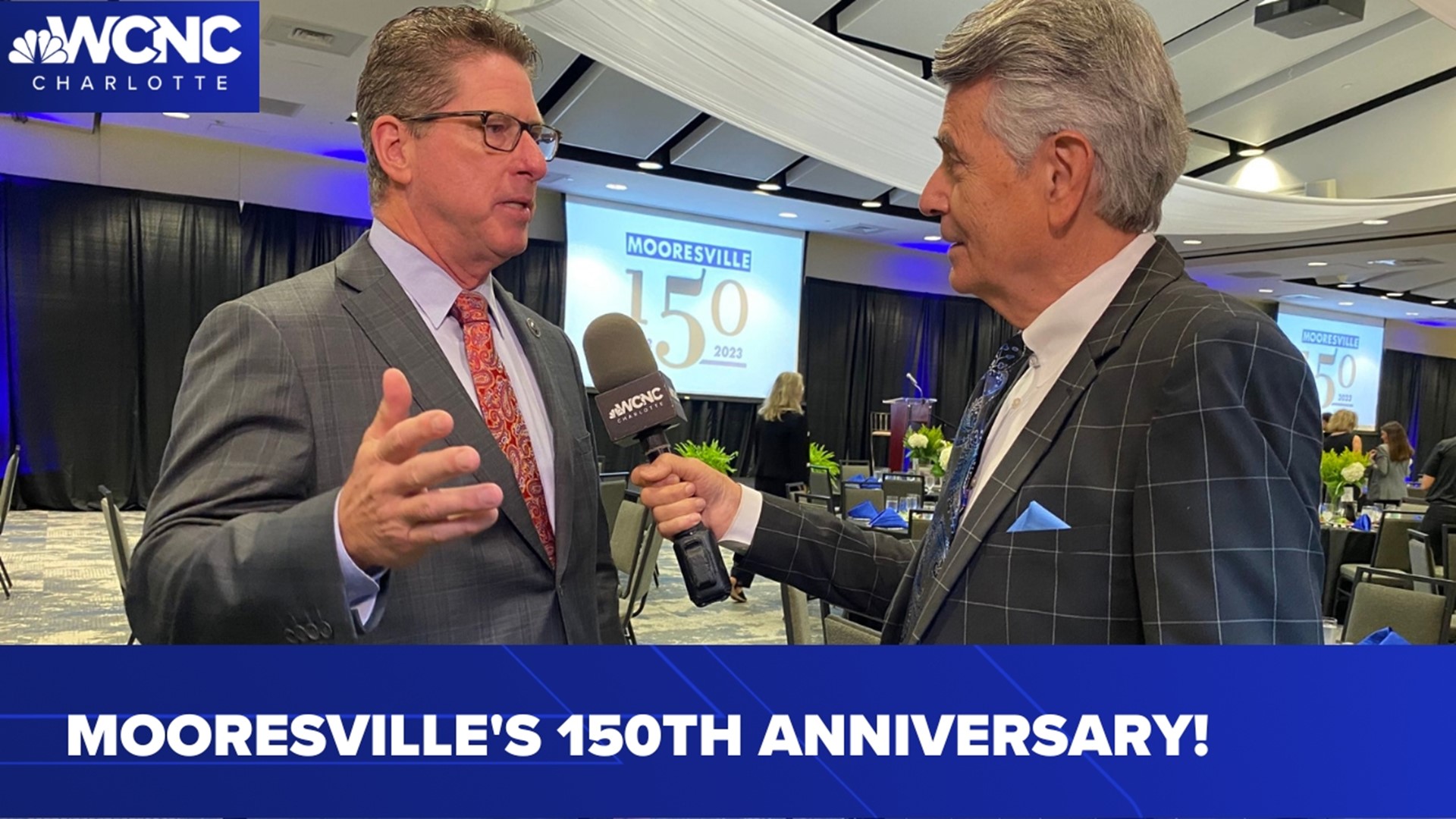 The town of Mooresville unveiled its plan for its 150th-anniversary celebrations!