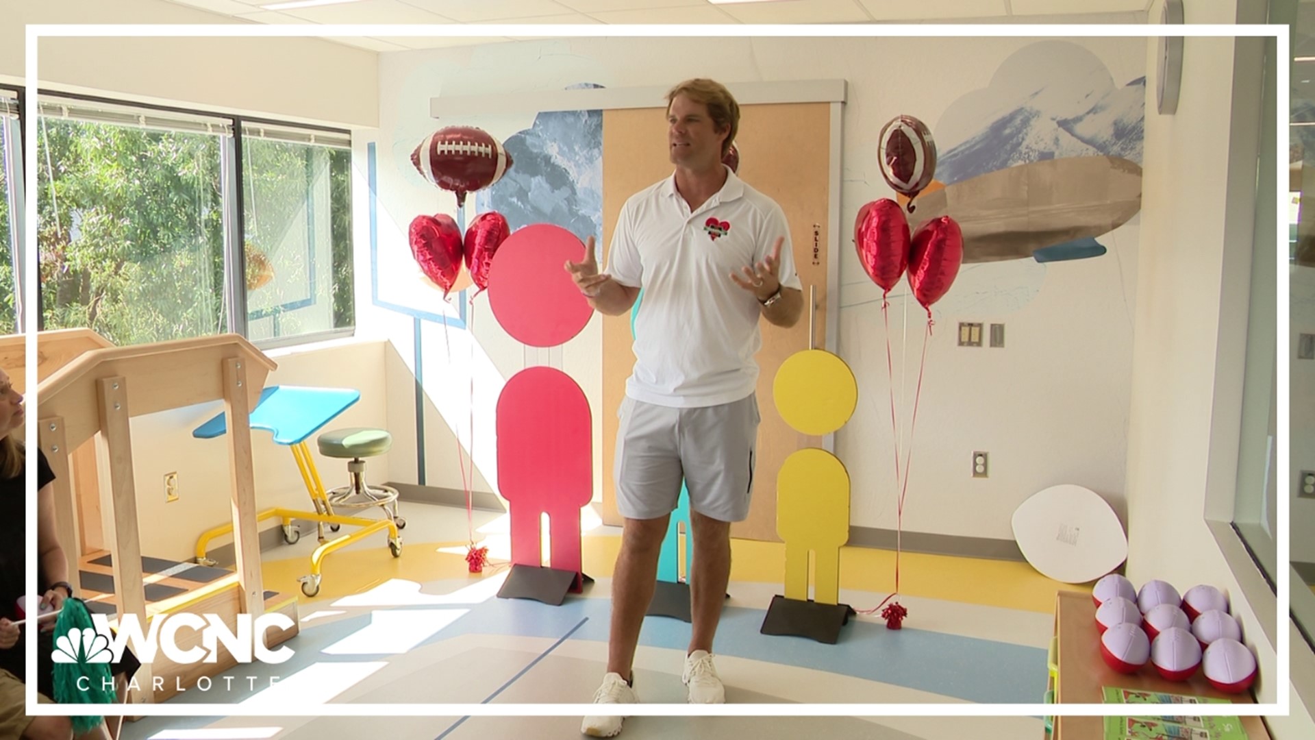 Former Carolina Panthers tight end Greg Olsen donated $2.5 million to Levine Children's Hospital to advance cardiac care, something close to his family.