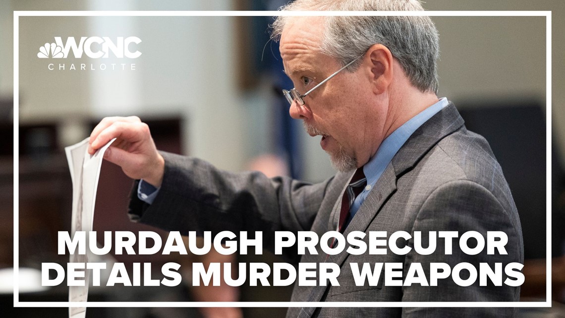 Lead Prosecutor Breaks Down Weapons Used In Murdaugh Murders | Wcnc.com