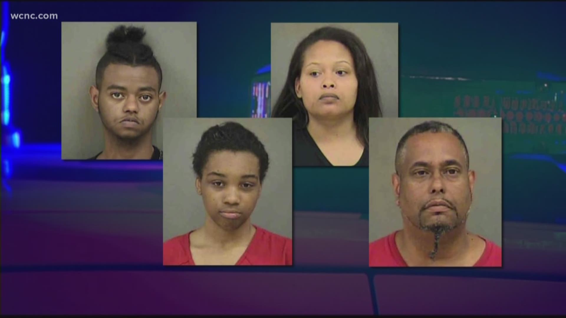 Four people are behind bars tonight after police say they kidnapped and tortured a teen for several days.