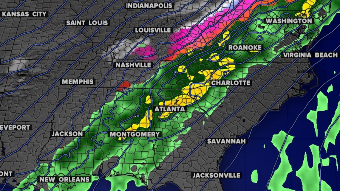 Charlotte's snow, ice chances 'trending down,' Brad Panovich says