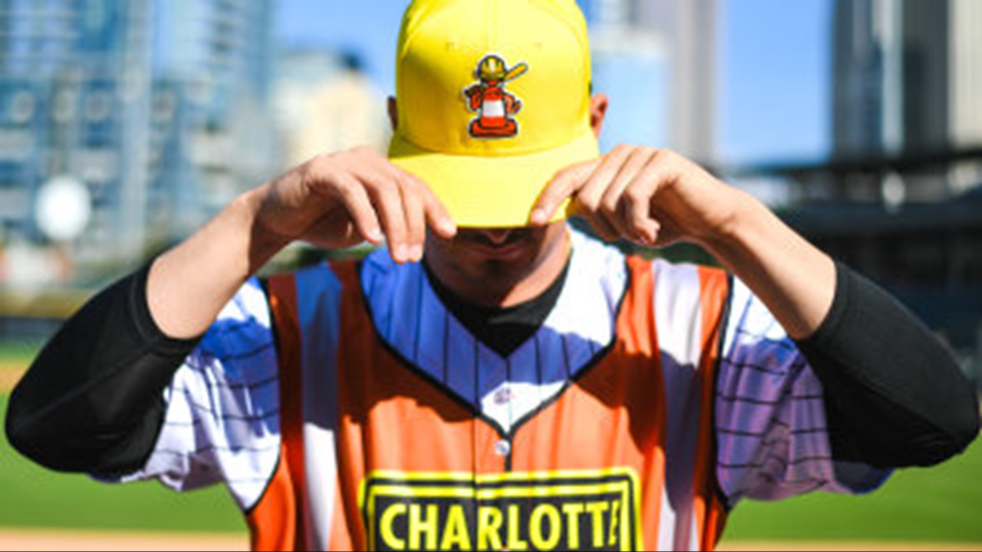 Charlotte Knights the Traffic Cones on August 20