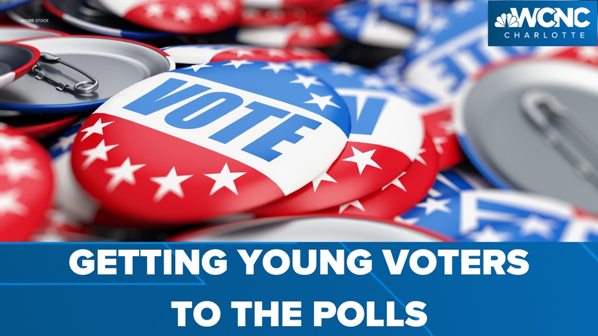 WCNC Charlotte's Chloe Leshner is at the tells us how the next generation of voters are getting involved.