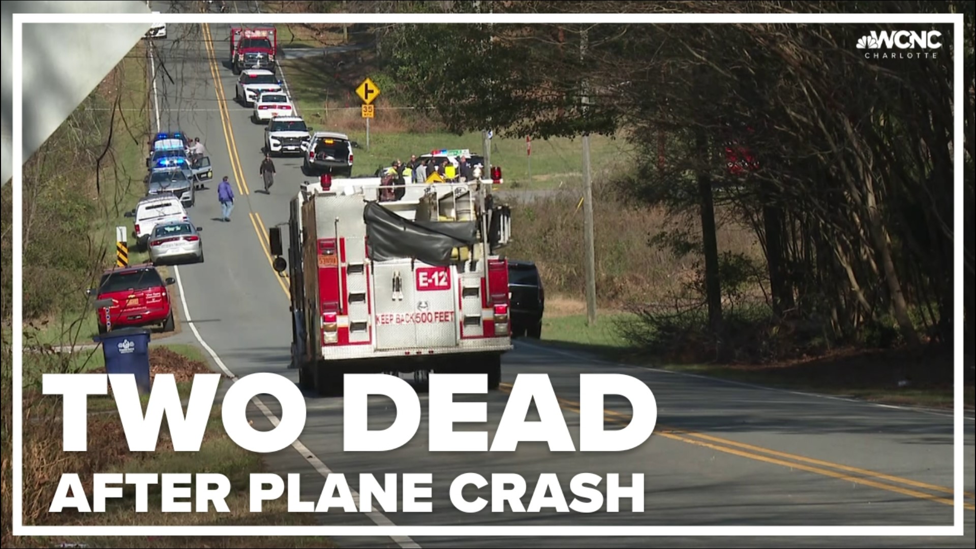 A National Transportation Safety Board official confirmed two people are dead after a plane crashed on New Walkertown Road in Winston-Salem Saturday.