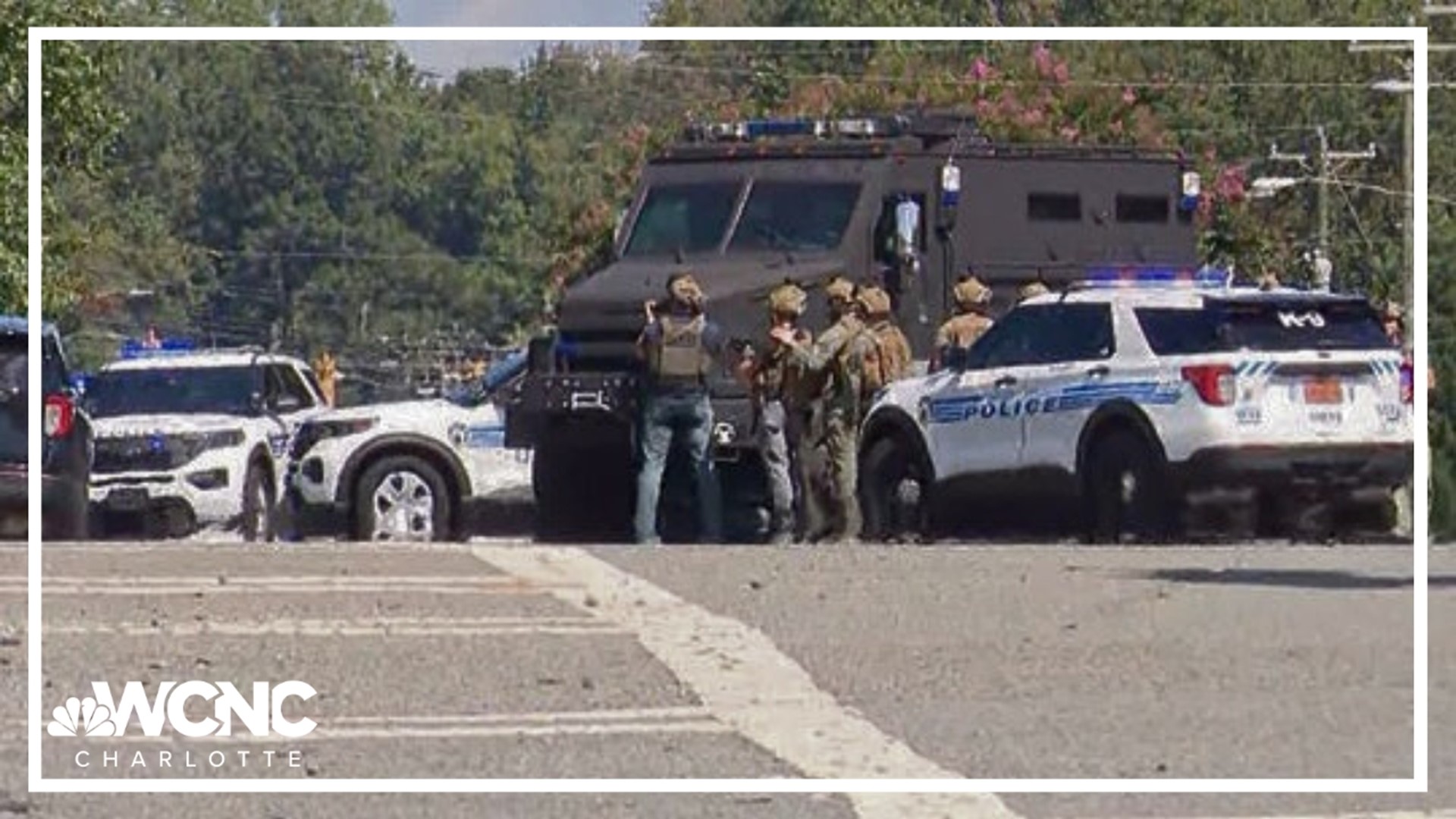 CMPD SWAT situation underway in east Charlotte