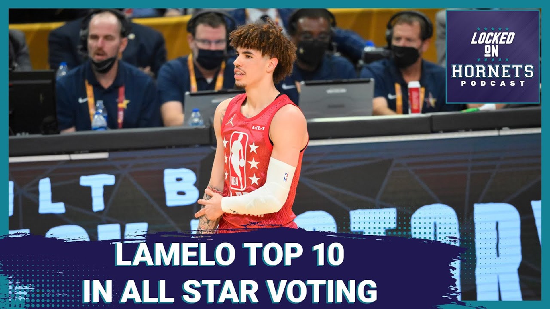 LaMelo Ball finished 7th among guards in the All-Star Fan Voting results.