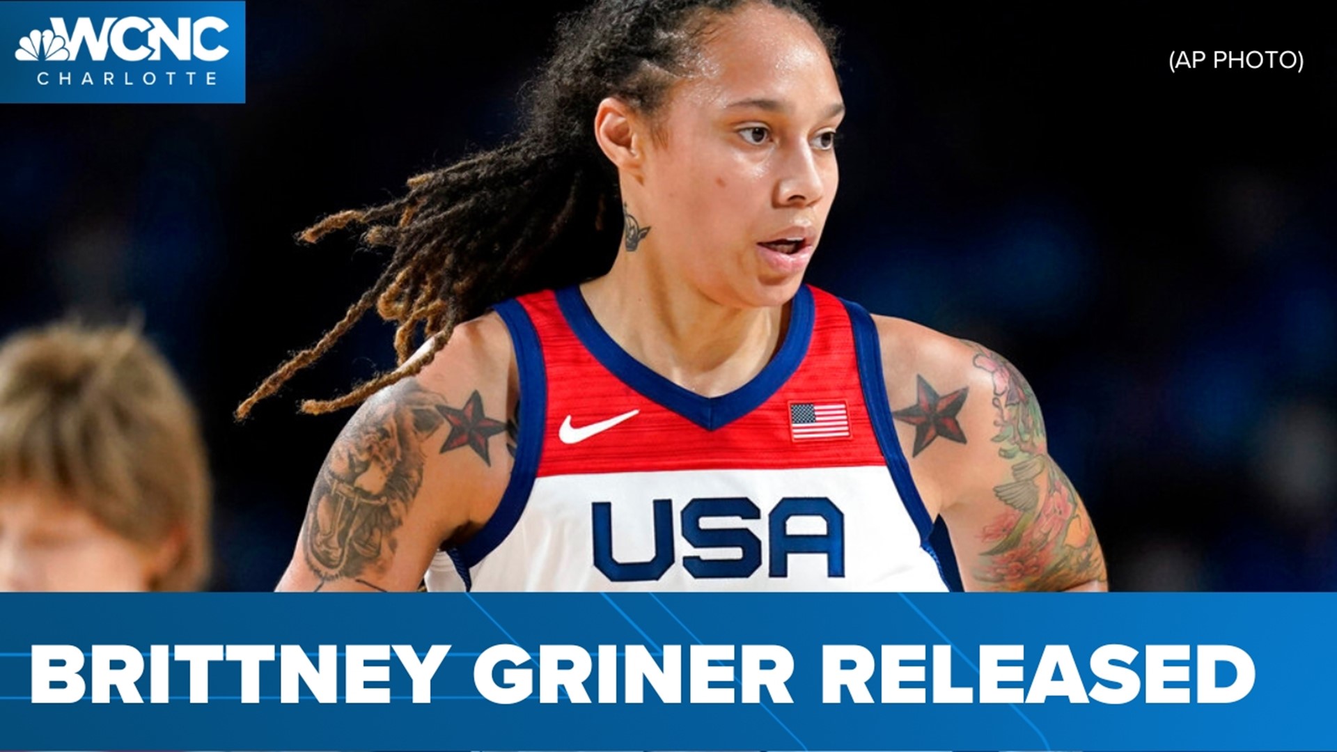 WNBA star Brittney Griner is free today after the Biden Administration secured her release from a Russian penal colony.