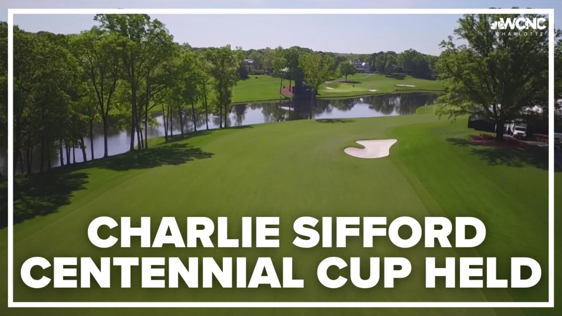 The Presidents Cup made a $25,000 donation to all six HBCU golf programs that participated in Monday's Charlie Sifford Centennial Cup.