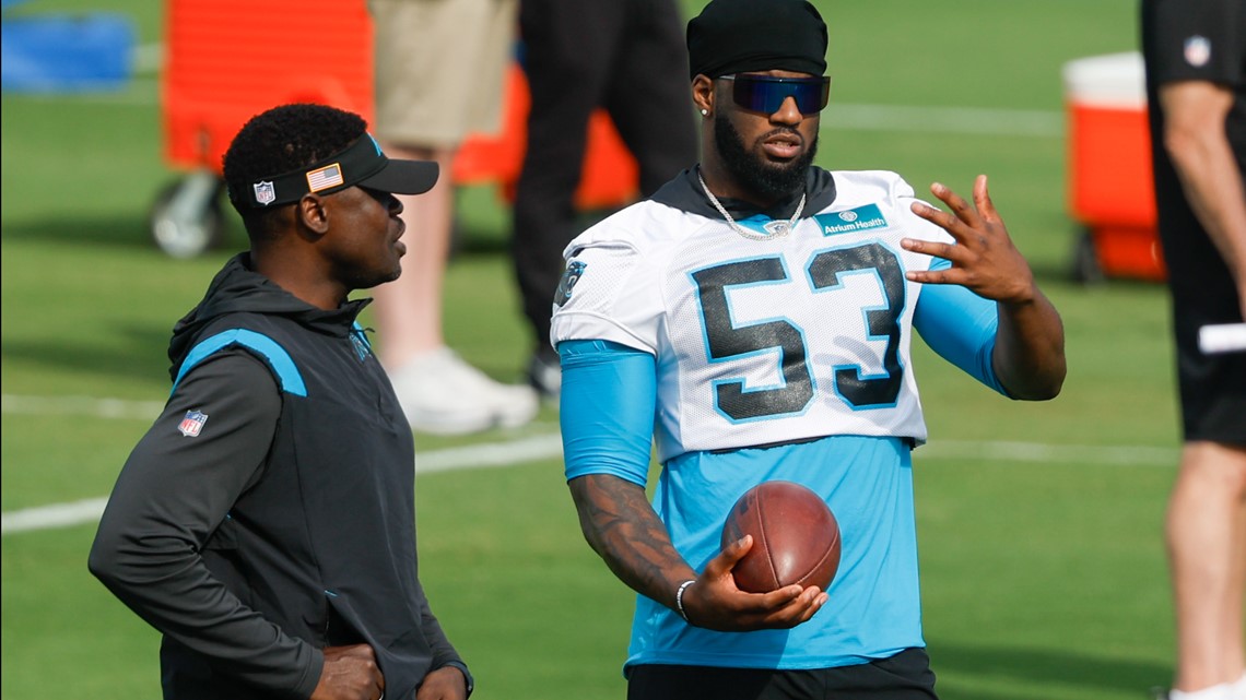 Bryce Young slings it in Panthers OTAs