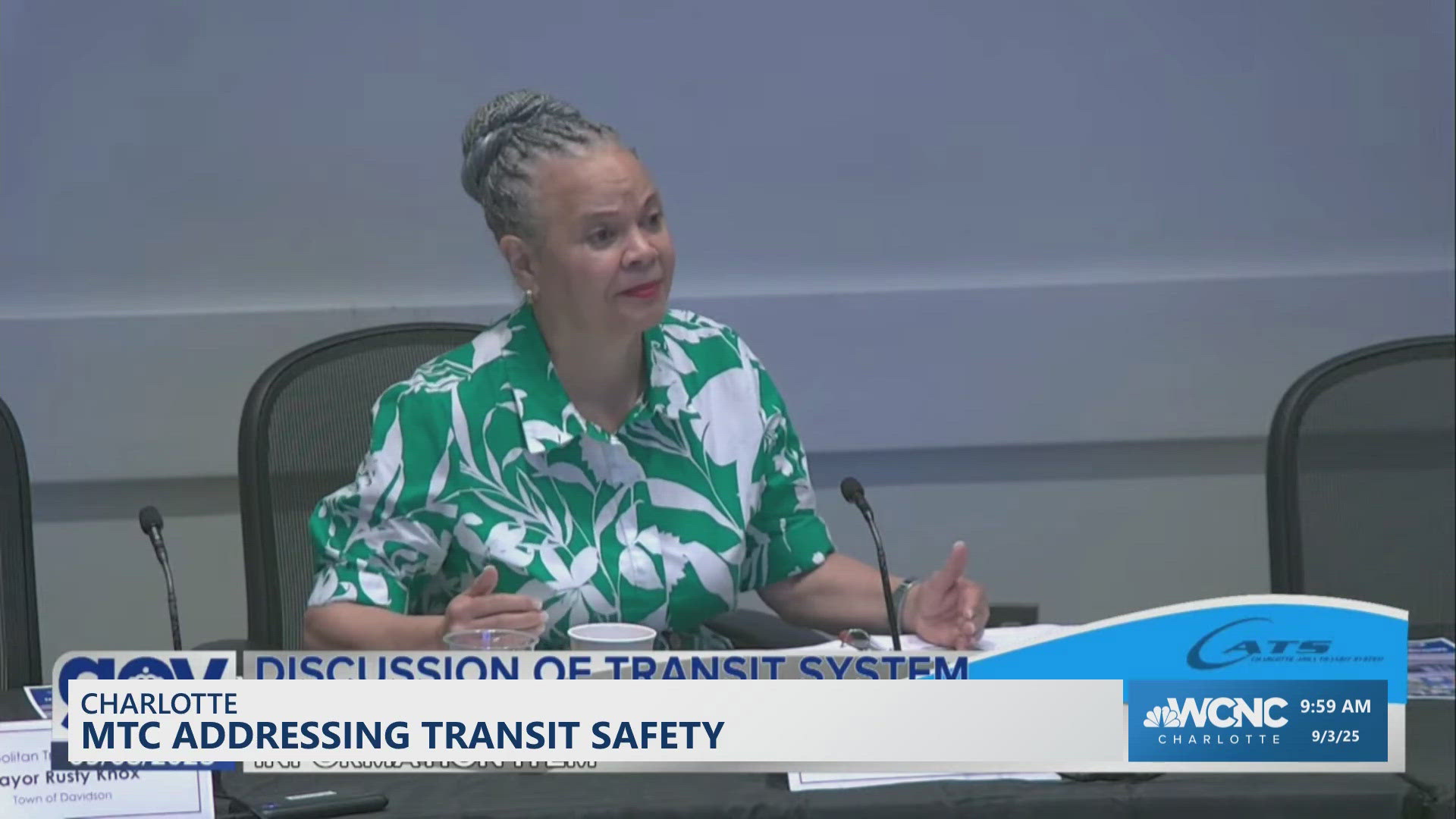Mayor Vi Lyles, who serves as chair of the MTC, called the meeting under state statute and commission procedures. 
