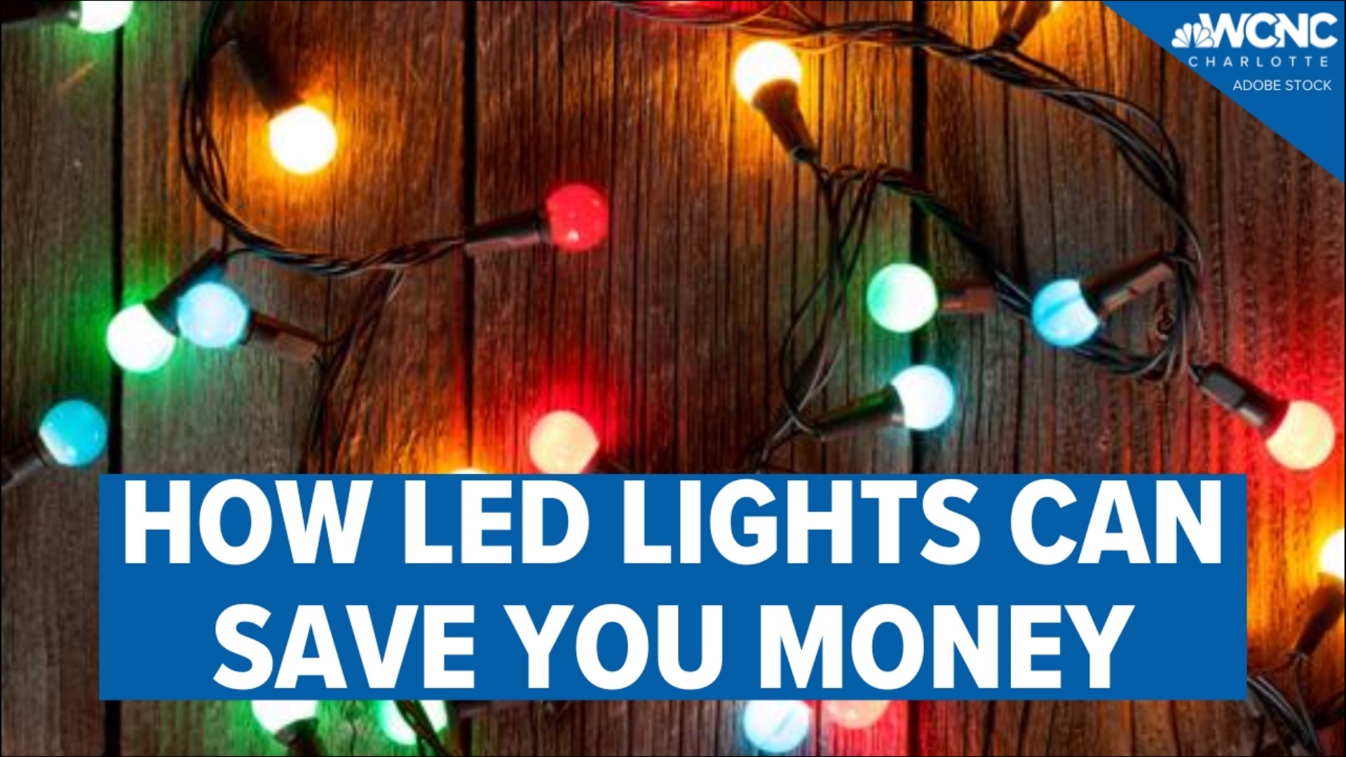 If you are putting up your holiday lights we've got some ways to save you cash.