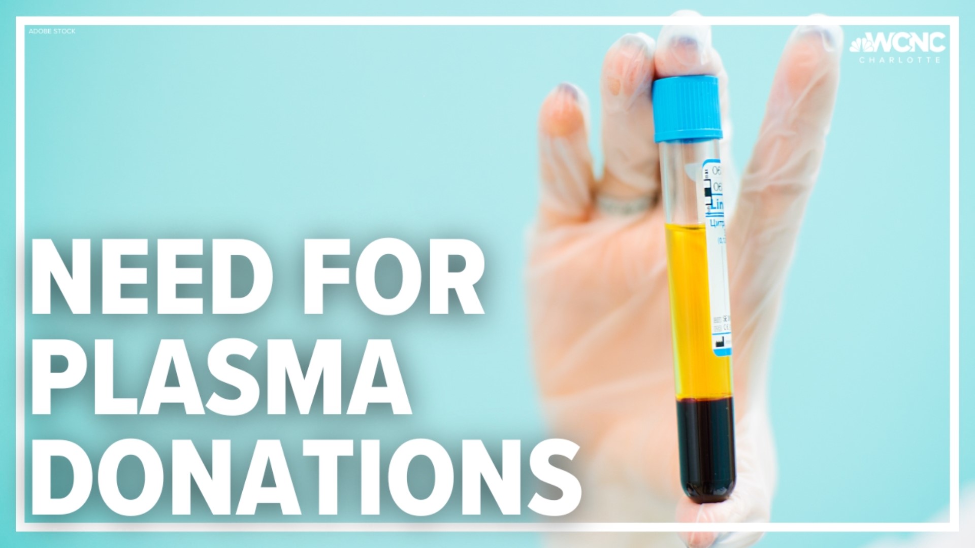 Plasma can be lifesaving for people with immunodeficiencies. Donations dropped 40% during the pandemic.