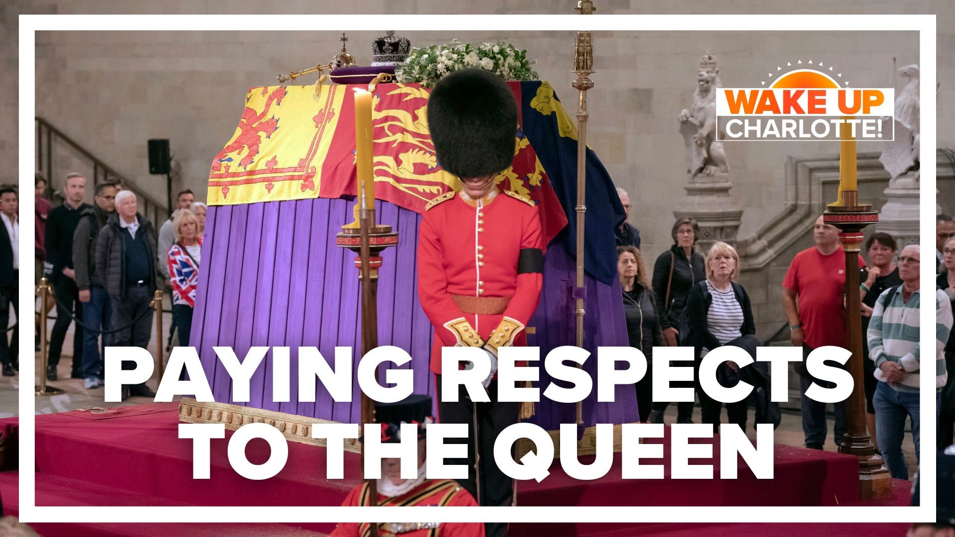 Officials in London say there are at least 40,000 people in line waiting to say their final goodbye and to pay respect to the late Queen Elizabeth II.