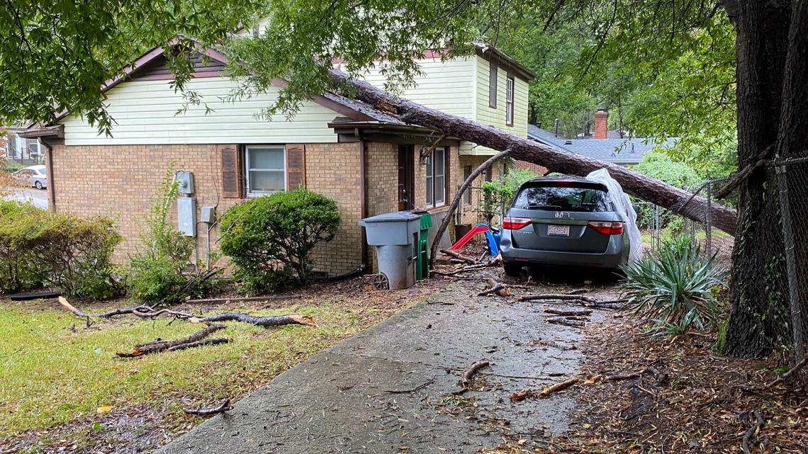 A list of storm damage caused by Ian in the Carolinas | wcnc.com