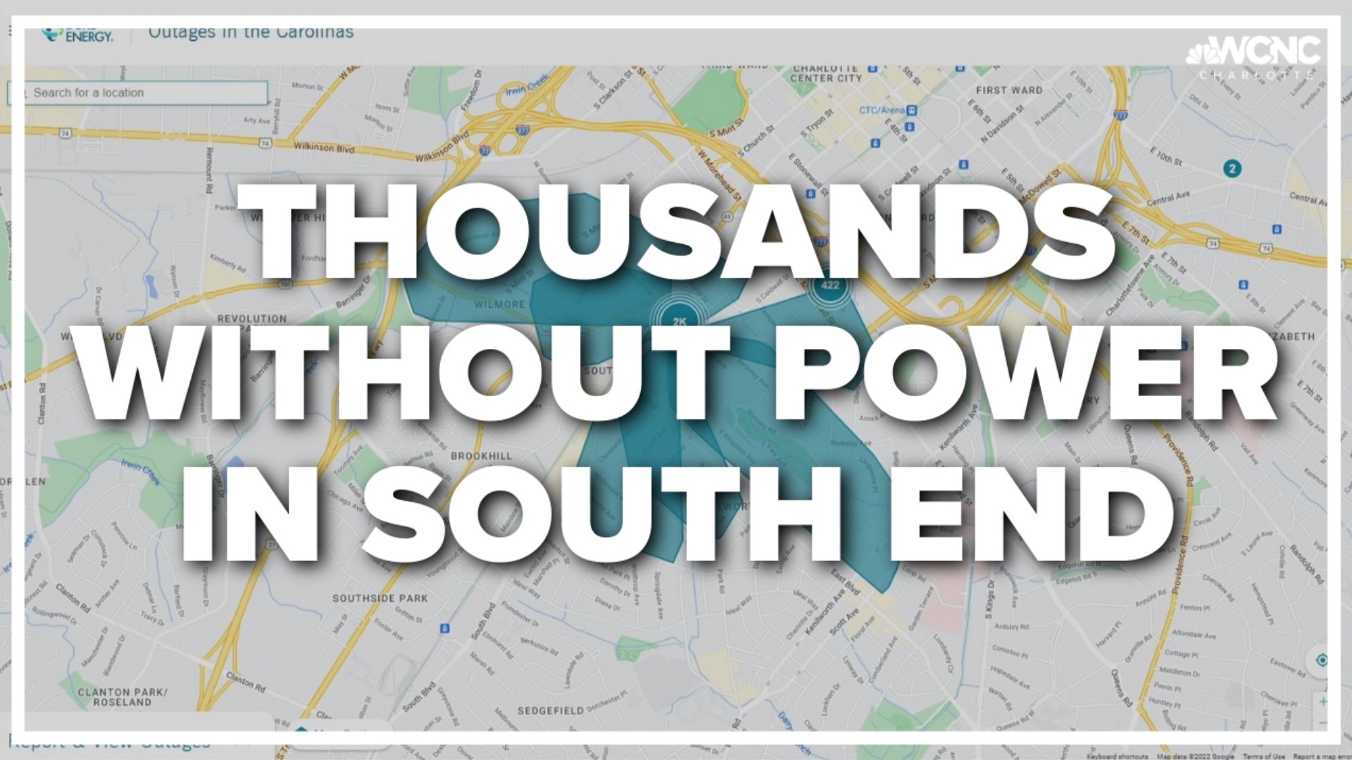 About 2,000 Duke Energy customers are without power following an electric issue Thursday.