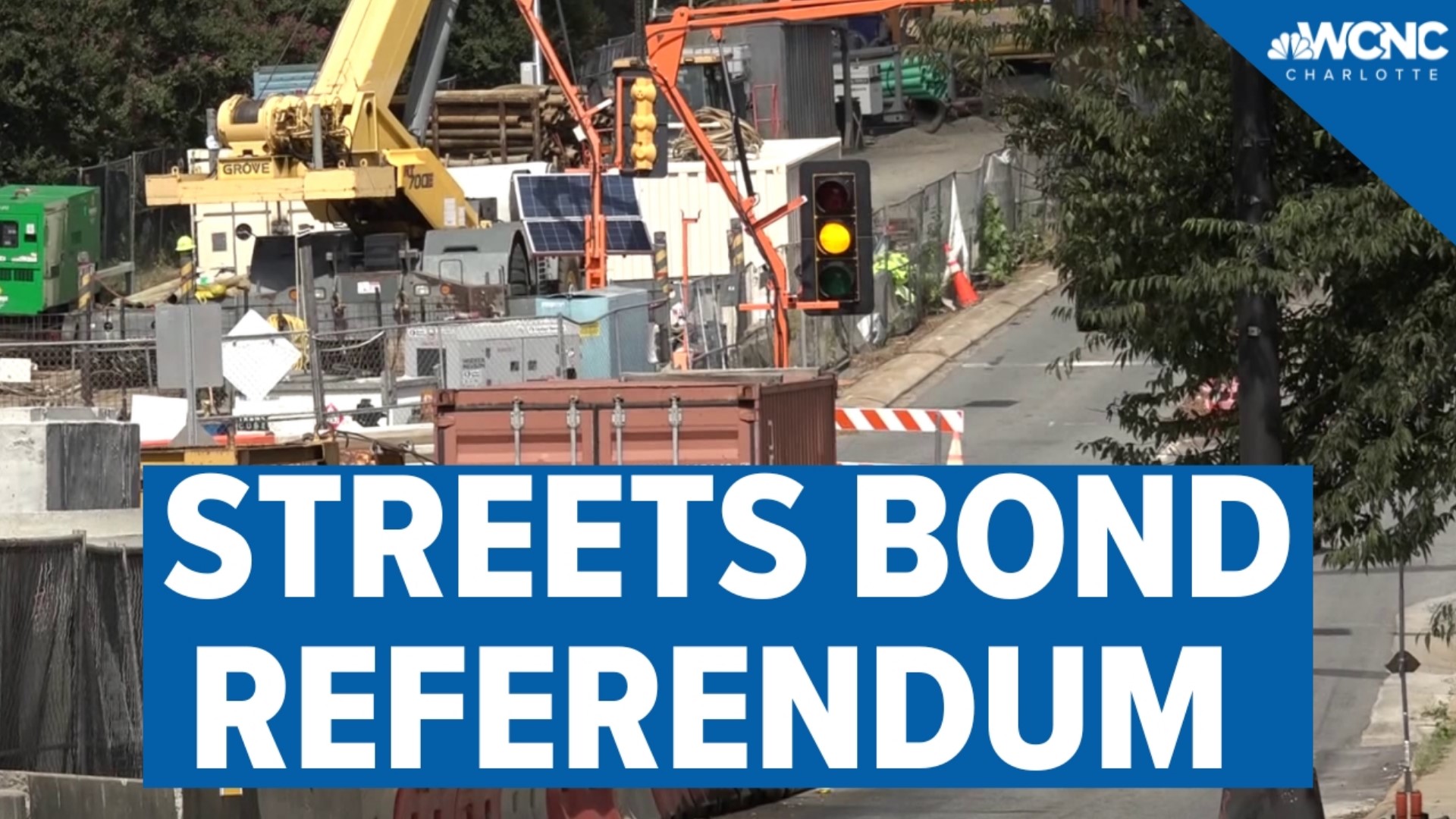 Charlotte voters will have an opportunity to choose whether the city gets to spend $146.2 million on its streets over the next decade.