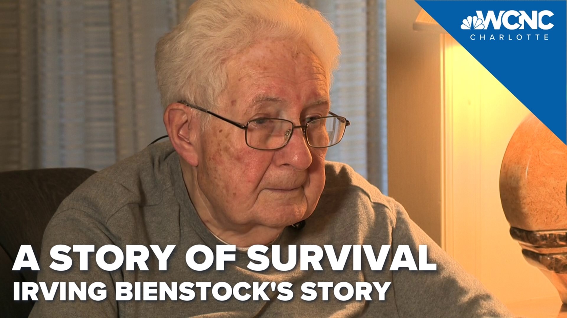 Irving Bienstock lost family members to Auschwitz, even as he was able to escape Nazi Germany. He shares his story with WCNC Charlotte.