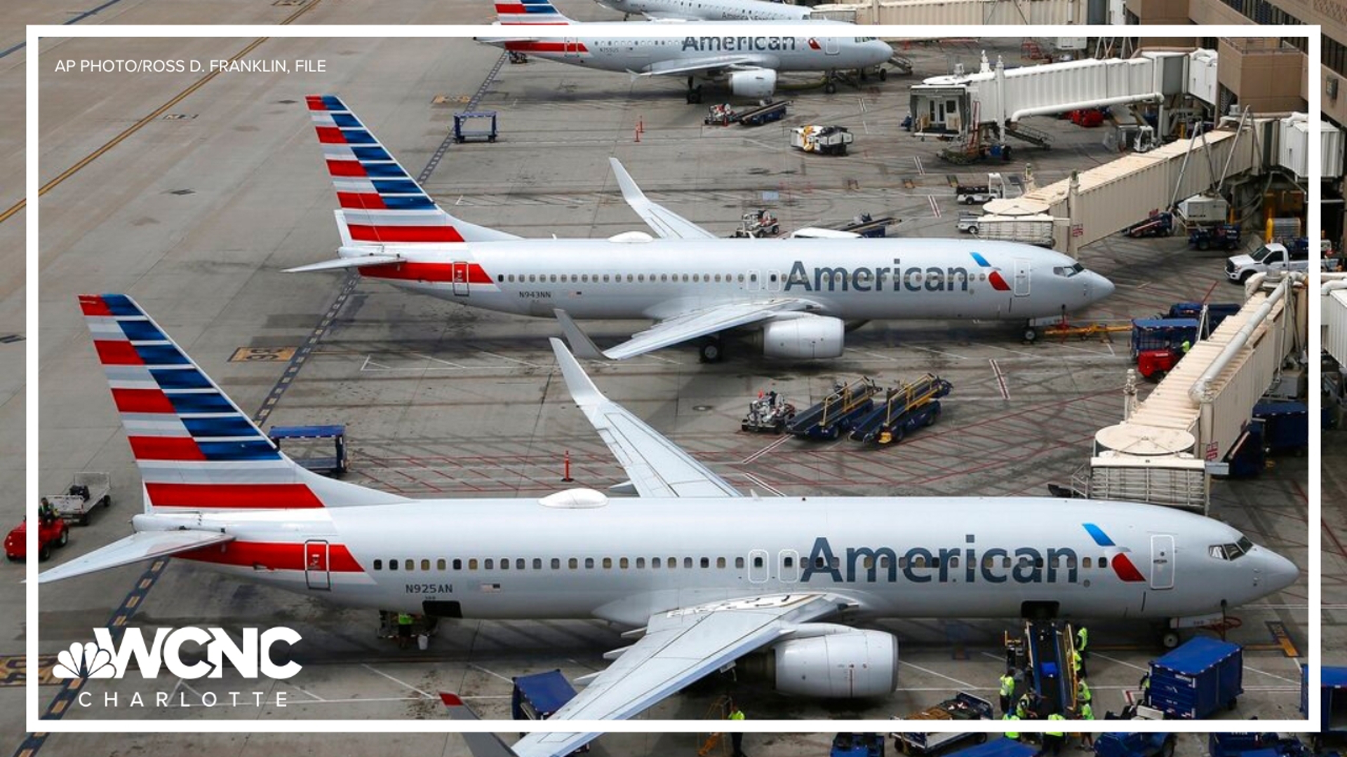 American Airlines says it's ready to handle more than 8 million customers through Charlotte Douglas alone this year.