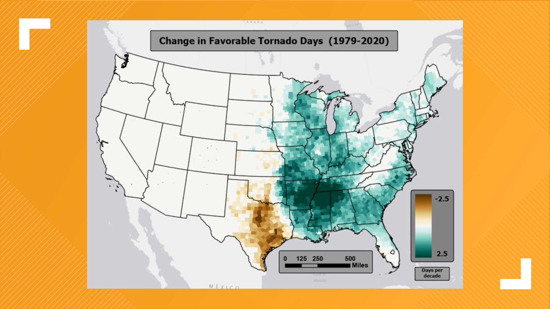 Is Tornado Alley shifting east of the Mississippi River?