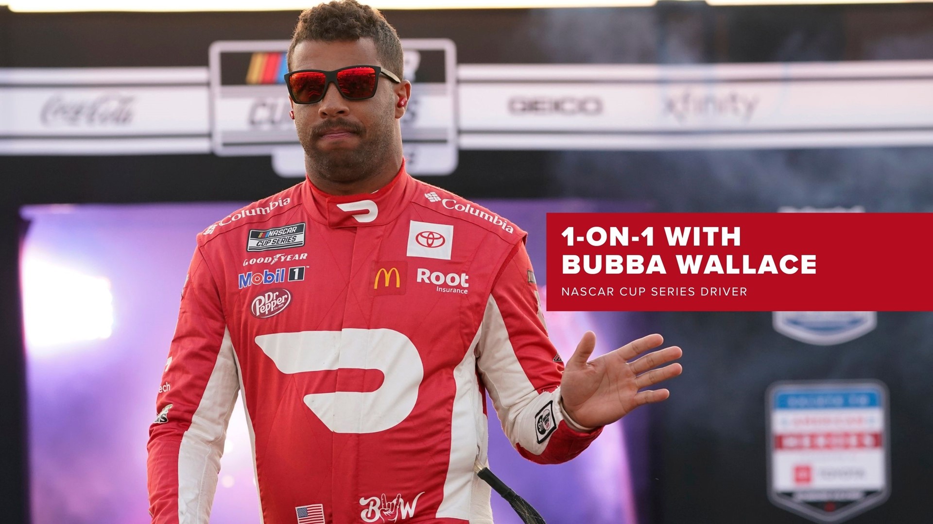 NASCAR Cup Series driver Bubba Wallace reflects on driving for Michael Jordan, the pressure of being the only Black driver in the Cup Series and the joy of winning.