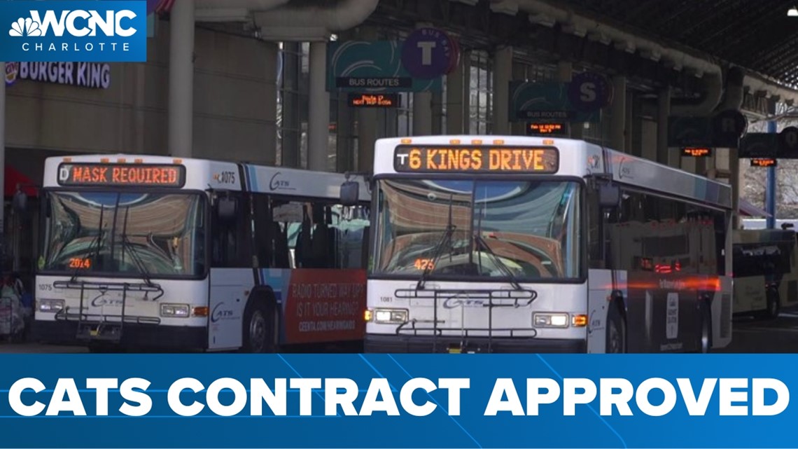 CATS bus drivers agree to new contract Charlotte, NC news