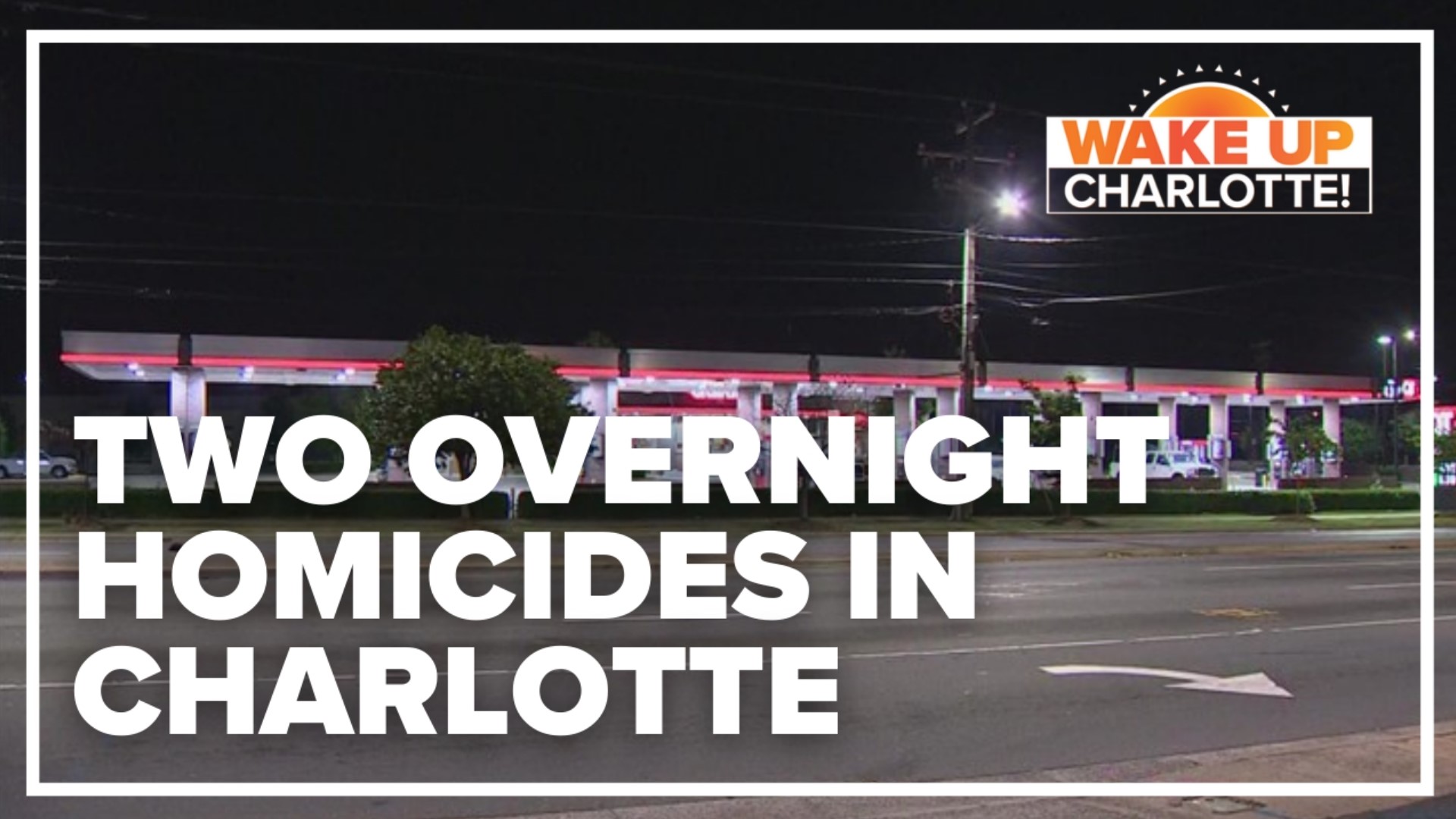 CMPD is investigating two homicides that happened late Monday evening.