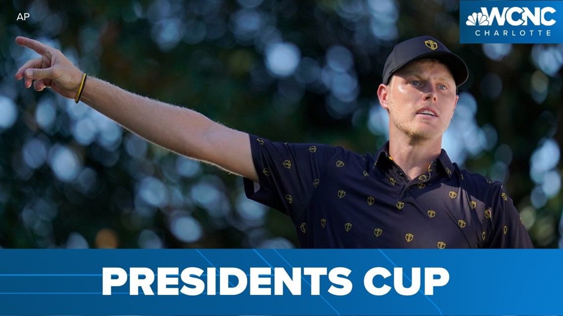 US presidents visit the Presidents Cup