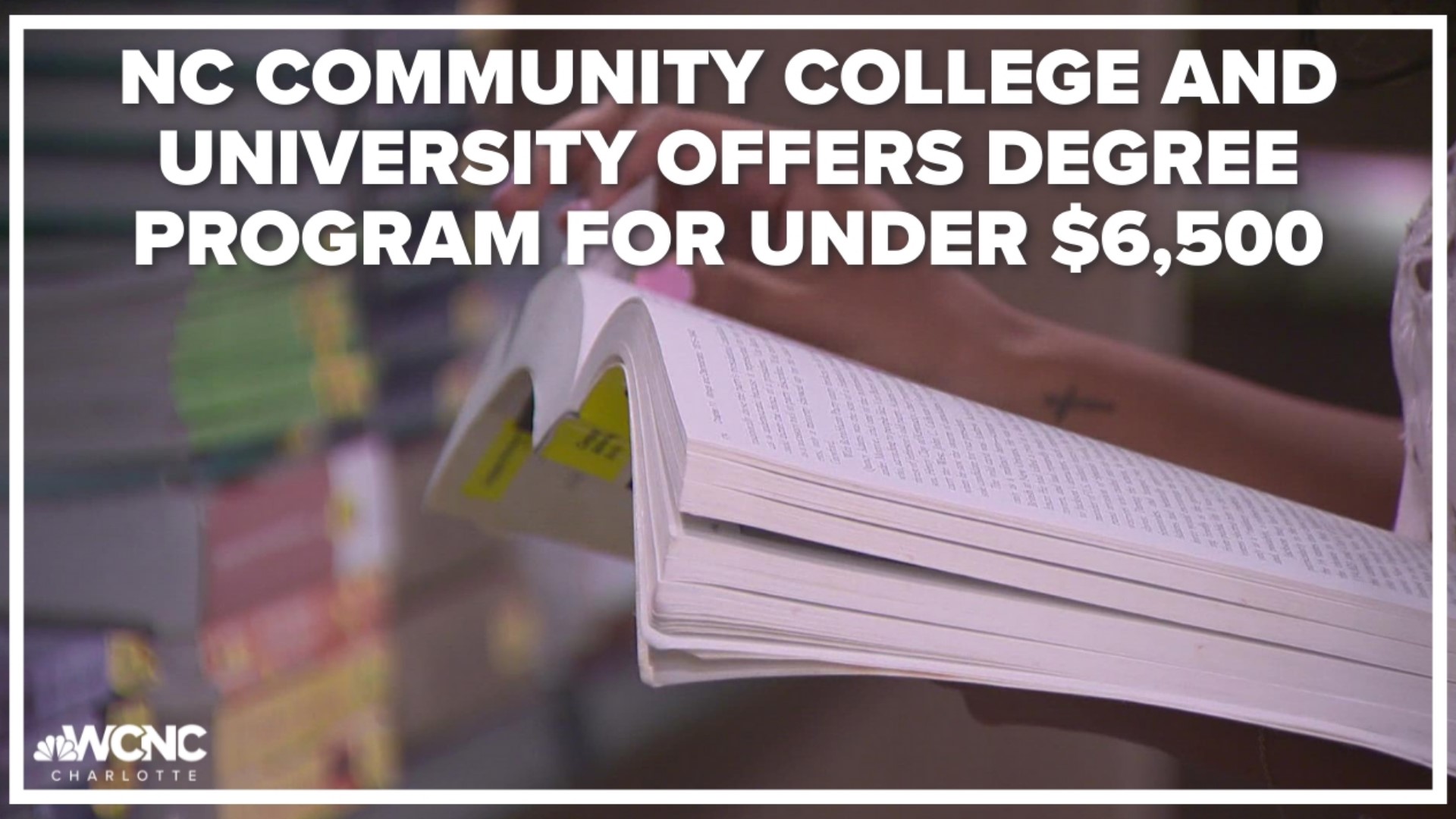 In North Carolina, the average student leaves college with more than $25,000 of debt.