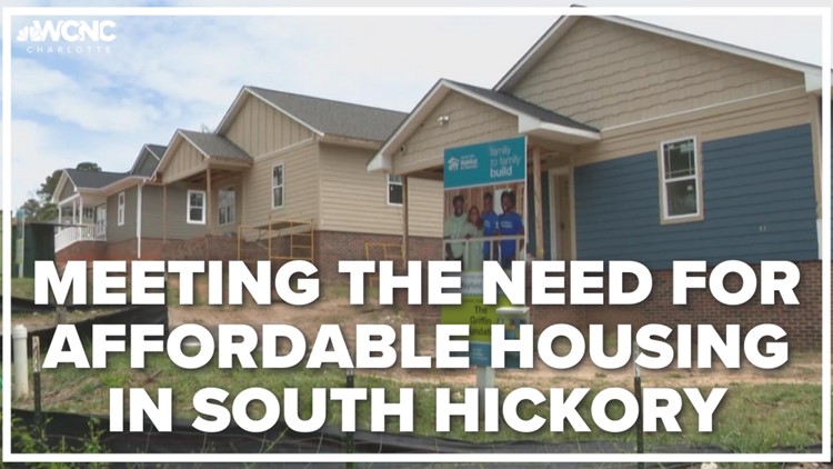 Meeting the need for affordable housing in south Hickory