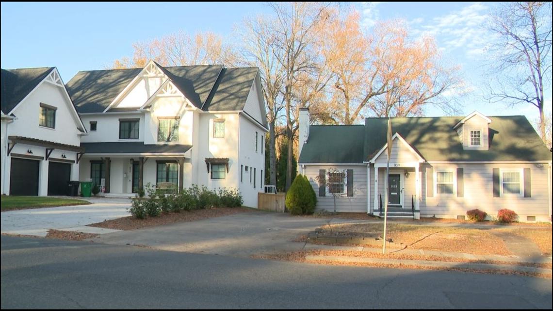 Pricey real estate market in Charlotte's Sedgefield neighborhood