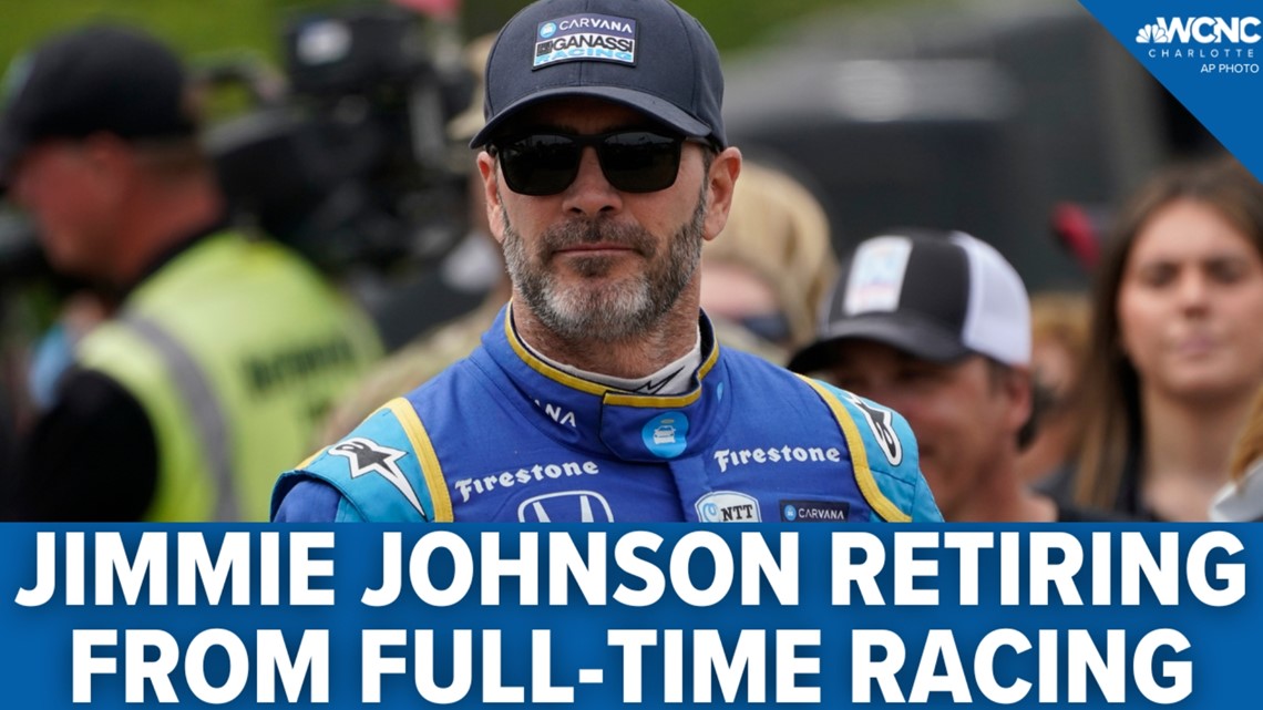 Jimmie Johnson retiring from full-time racing