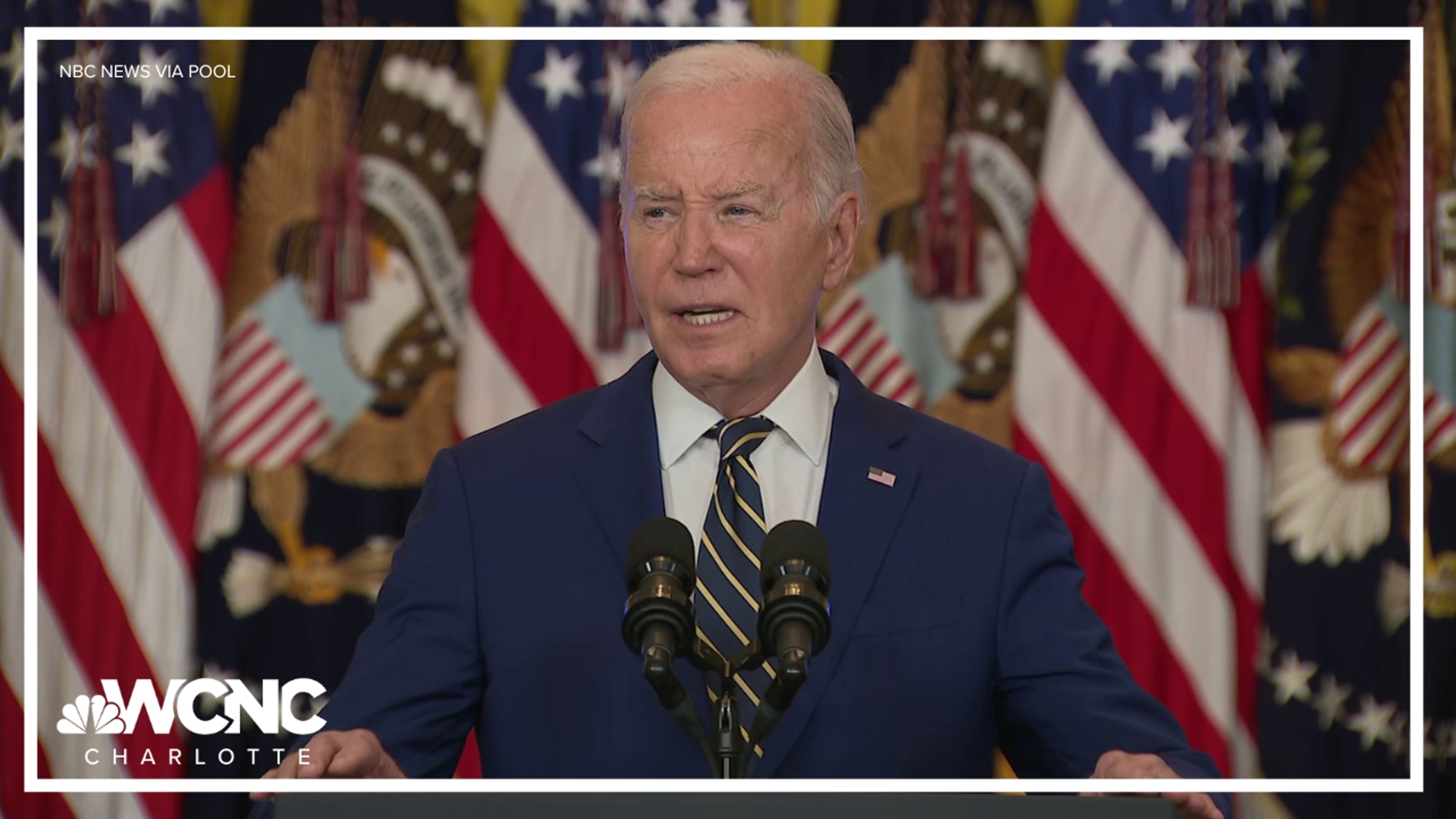 President Biden announcing sweeping action tied to the crisis at the border