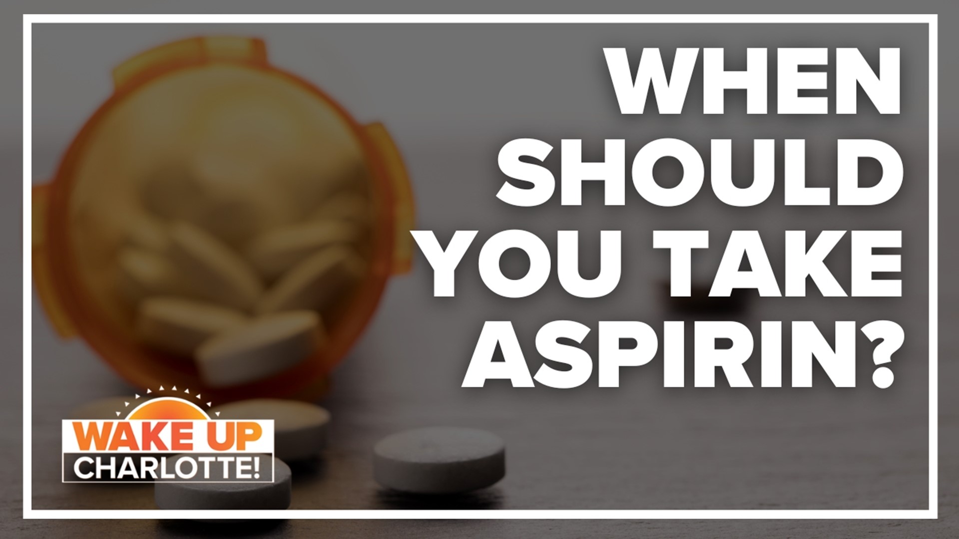 Taking aspirin at night isn't better than during the day VERIFY