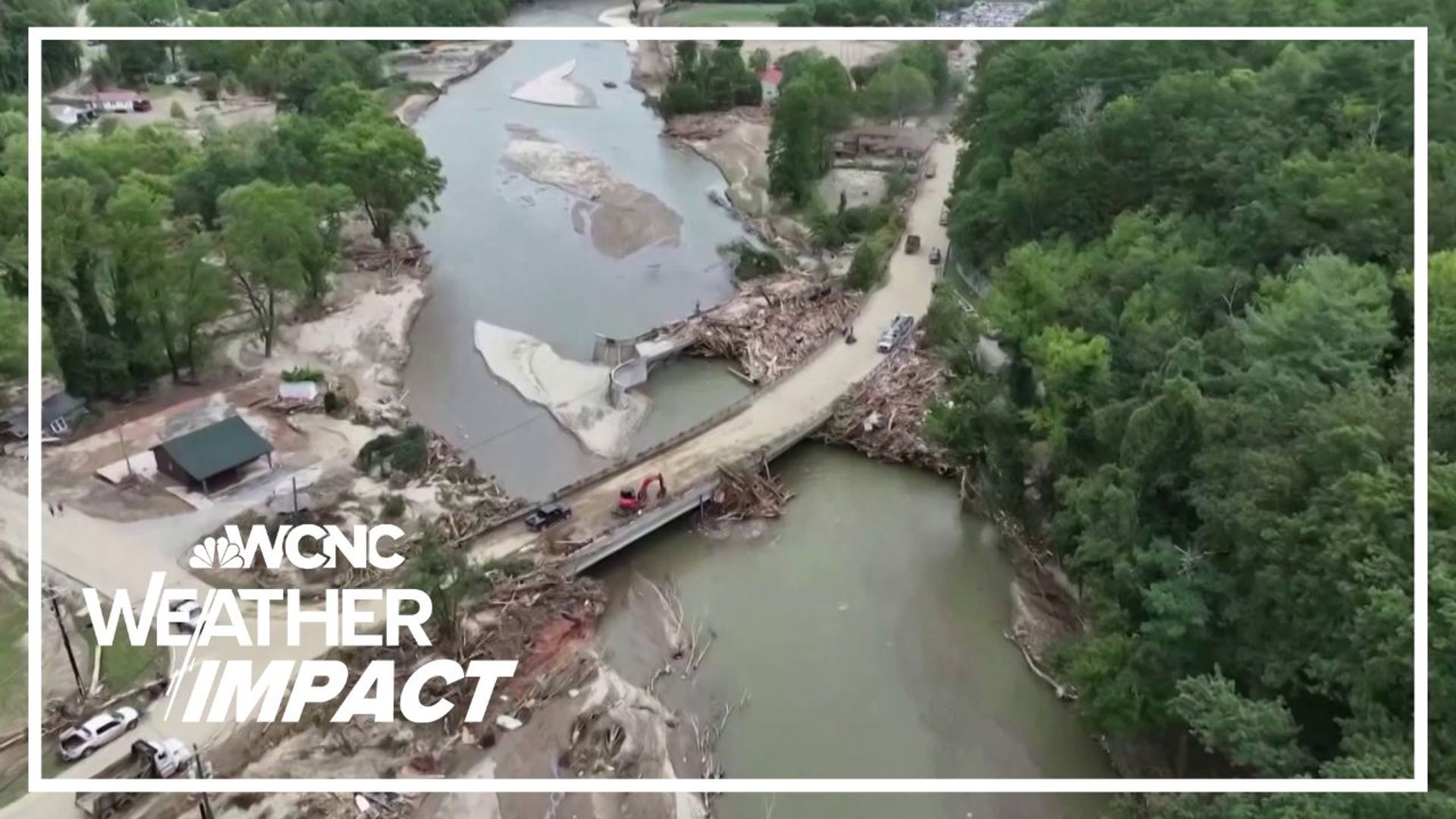 Officials in Lake Lure say the dam is in "stable condition," which comes after the dam nearly failed during Helene's heavy rainfall.