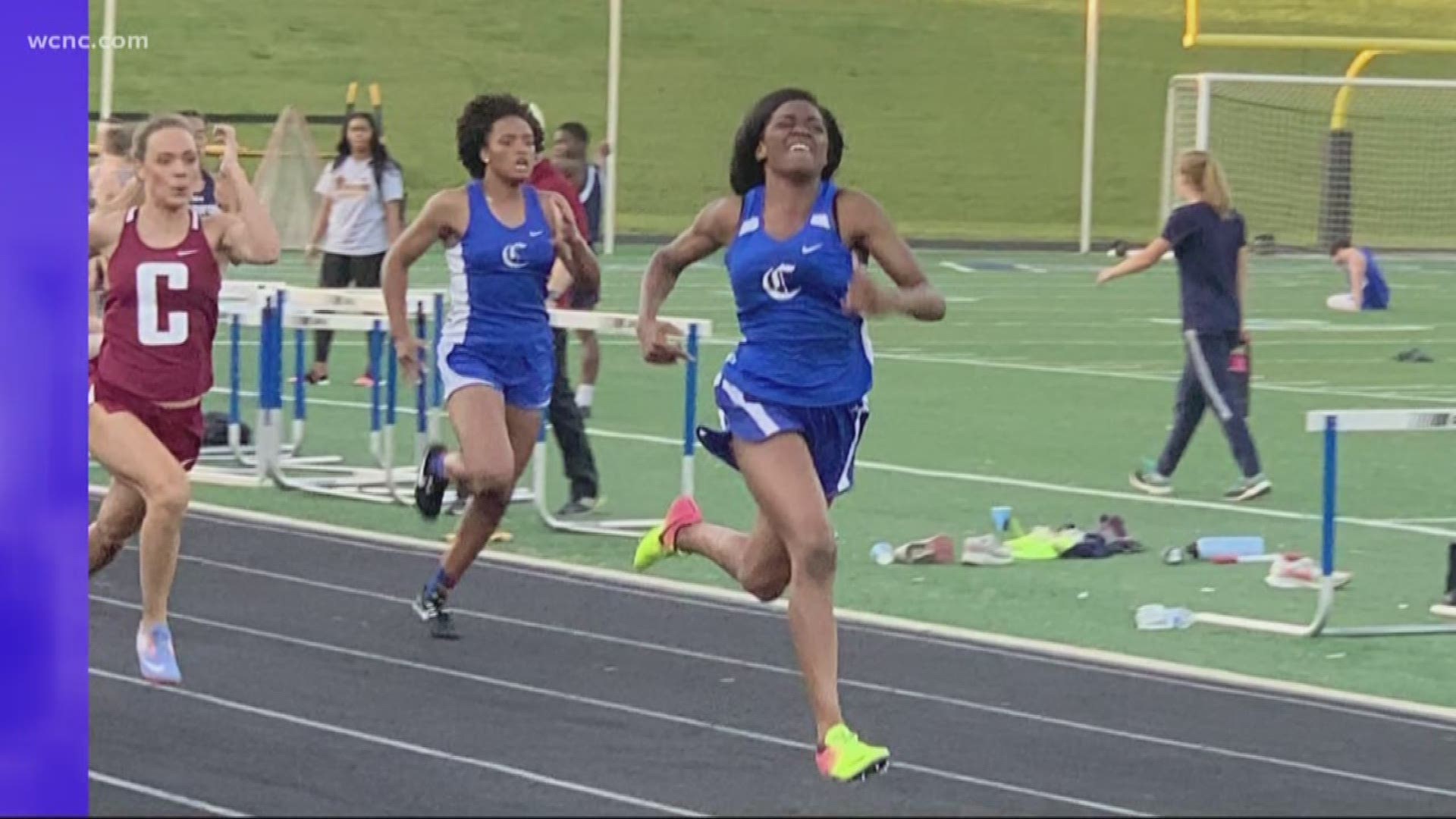 Igbinadolor is a Track athlete at Charlotte Christian where her track future is looking particularly bright.