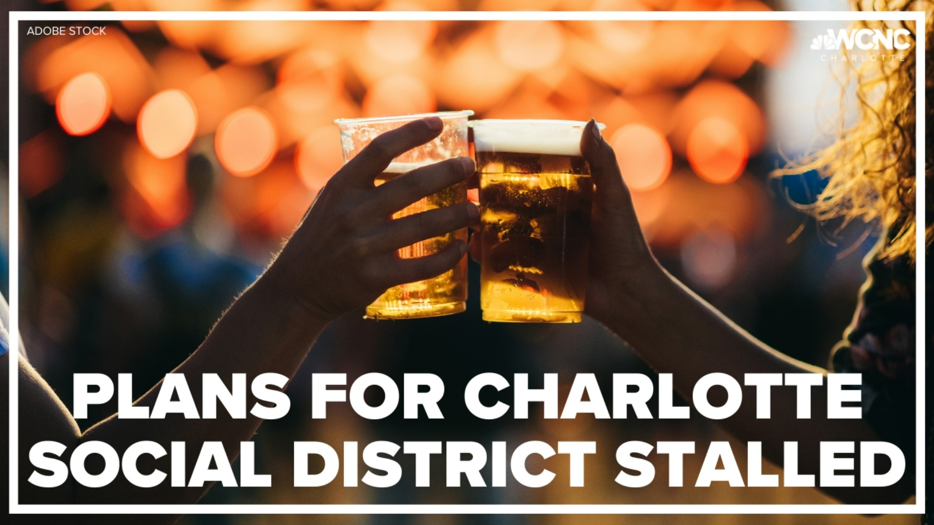 Social districts are popping up across our region, but Charlotte won't see one just yet.