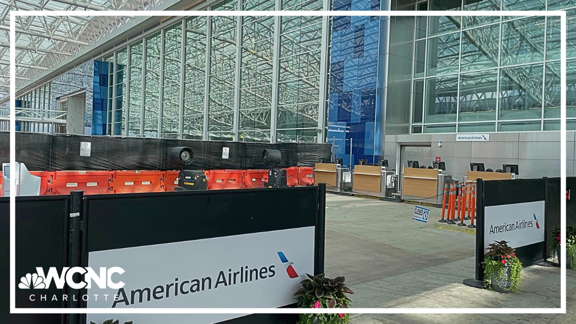 American Airlines is relocating some of its ticket counters as the airport moves into a critical construction phase of the Terminal lobby expansion project.